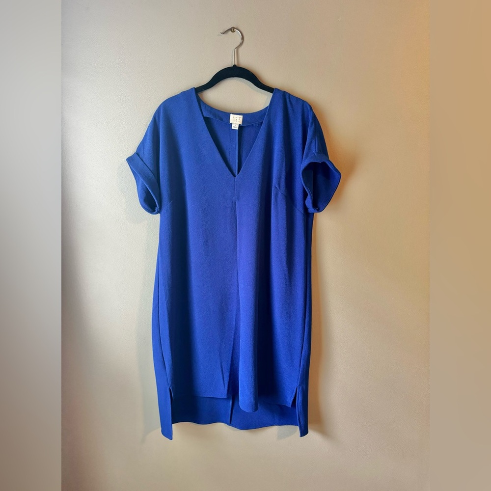 Royal Blue Unfitted Dress